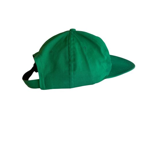 Team Kool Green Racing Cap 100% Cotton Adjustable Strap Made In Canada Green & E - Picture 3 of 5
